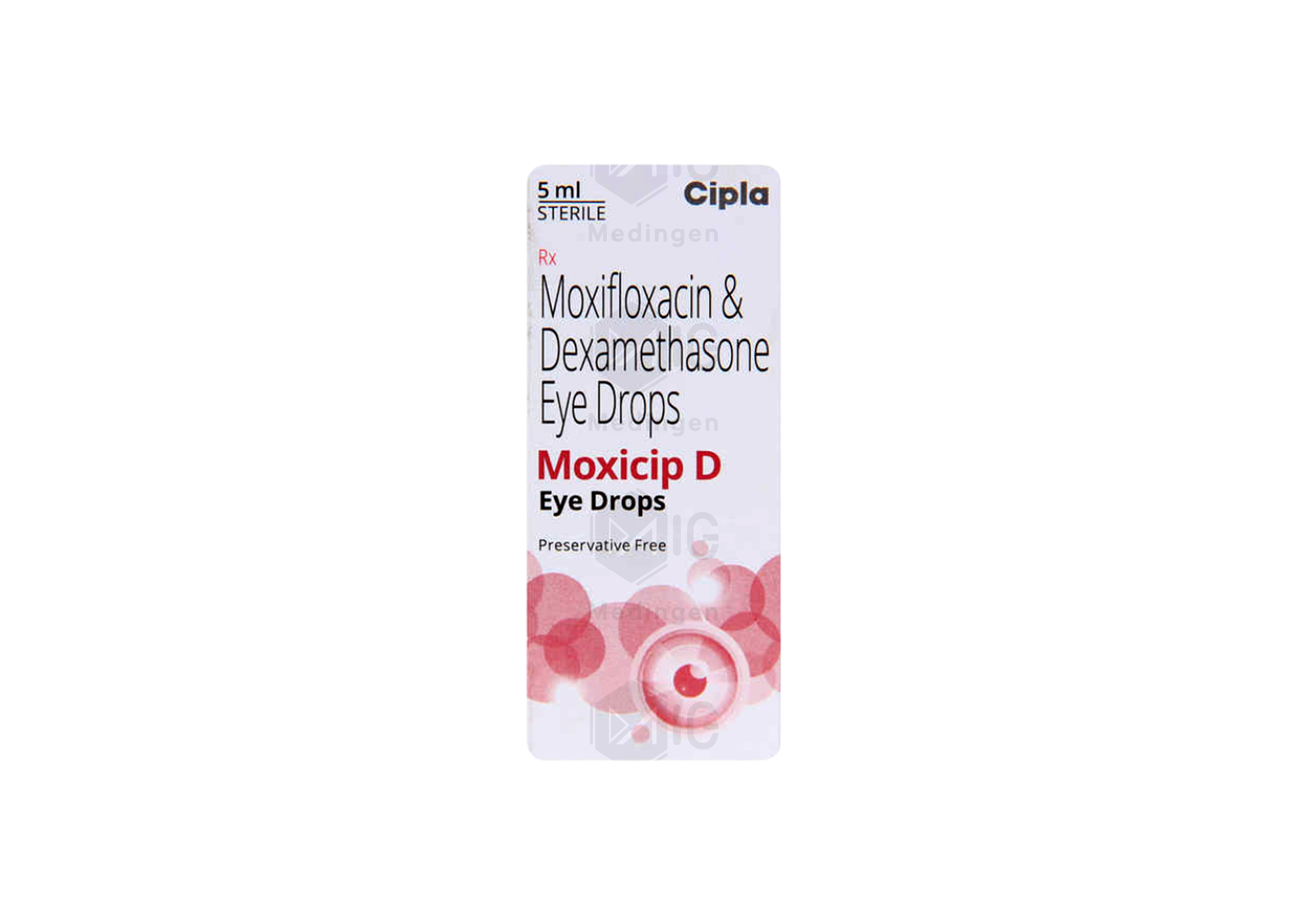 MOXICIP D EYE DROPS